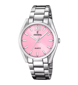 Montre femme Festina Alegria en acier cadran rose 20622/M