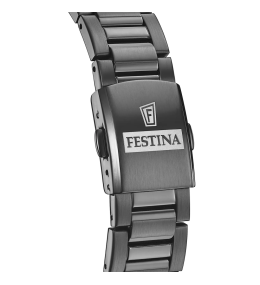 Montre Homme Festina Automatique F20632/1 - Acier Noir & Saphir