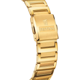 Montre Femme Festina On the Square F20680/1 - Acier Doré