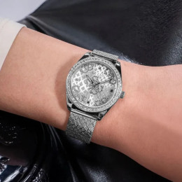 Montre Femme Guess Boa GW0748L1 - Acier & Maille Milanaise