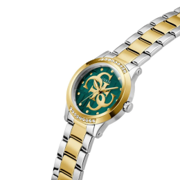 Montre Femme Guess Annette GW0861L4 - Acier Bicolore & Vert