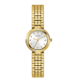 Montre FEMME GUESS Clara en acier PVD jaune GW0930L2