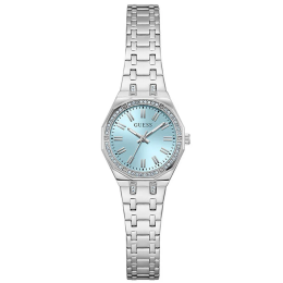 Montre FEMME GUESS Pixie blue sky en acier, GW1010L1
