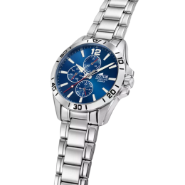Montre Homme Lotus 18812/1 - Multifonction Acier & Bleu
