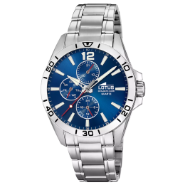 Montre homme LOTUS, multifonctions, acier 18812/1