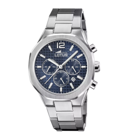 Montre homme LOTUS, chronographe, acier 18847/2