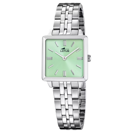 Coffret montre femme et bracelet bijou 2GETHER vert LOTUS 19010/4