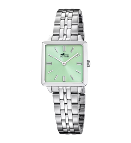 Coffret montre femme et bracelet bijou 2GETHER vert LOTUS 19010/4