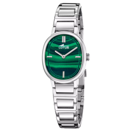 Coffret montre femme et bracelet bijou 2GETHER vert LOTUS 19012/4