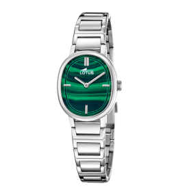 Coffret montre femme et bracelet bijou 2GETHER vert LOTUS 19012/4