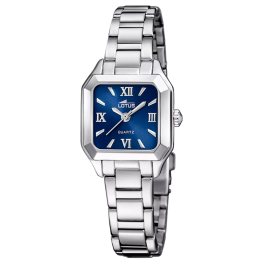 Montre femme LOTUS, Old money bleu, acier 19034/3