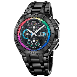 Montre homme FESTINA, SPECIAL EDITIONS à 3000 ex. Chrono bike acier, 20761/1-189-3000