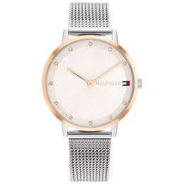 Montre femme Tommy Hilfiger Pippa, 2 aiguilles en acier bicolore 1782666