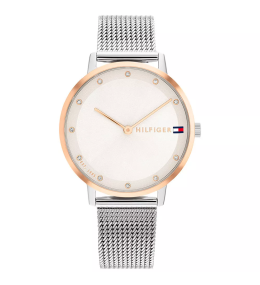 Montre femme Tommy Hilfiger Pippa, 2 aiguilles en acier bicolore 1782666