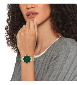 Montre Femme Tommy Hilfiger Pippa 1782668 - Dorée & Vert