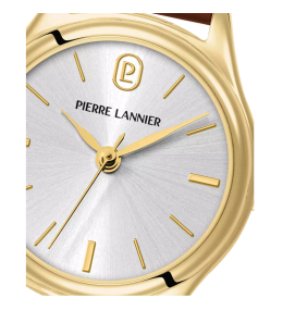 Montre Femme Pierre Lannier Pya 021K524 - Dorée & Cuir Camel