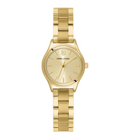 Montre Femme Pierre Lannier Pya, acier PVD jaune 022H542