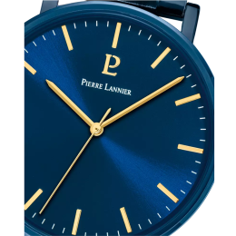 Montre Homme Pierre Lannier Essential 252G469 - Tout Acier Bleu
