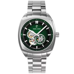 Montre Homme Pierre Lannier ARCADIUS, Automatique en acier et cadran vert 328F171