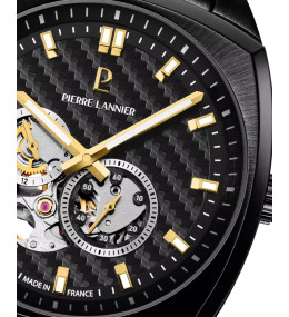Montre Homme Pierre Lannier Arcadius 329G439 - Automatique Noir & Or