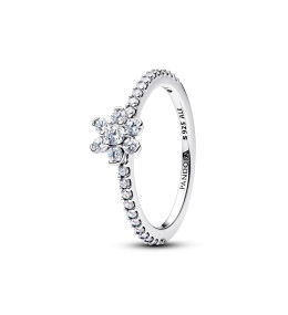 Bague Pandora fleur scintillante en argent 925/1000, 194499C01