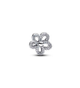 Charm Pandora Marguerite Étincelante - Argent & Or Jaune 14K - 764480C01