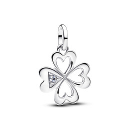 Charm pendentif Pandora Me/Moments, trèfle en argent 925/1000, 793034C01