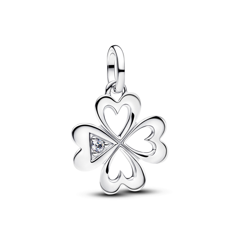 Charm pendentif Pandora Me/Moments, trèfle en argent 925/1000, 793034C01