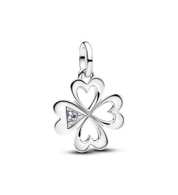 Charm pendentif Pandora Me/Moments, trèfle en argent 925/1000, 793034C01
