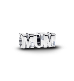 Charm Pandora Moments réversible pour maman en argent 925/1000, 794455C01