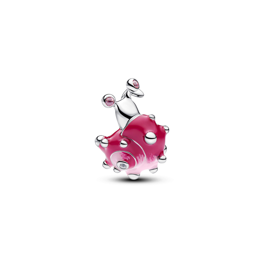 Charm Pandora Moments Escargot rose en argent 925/1000, 794553C01