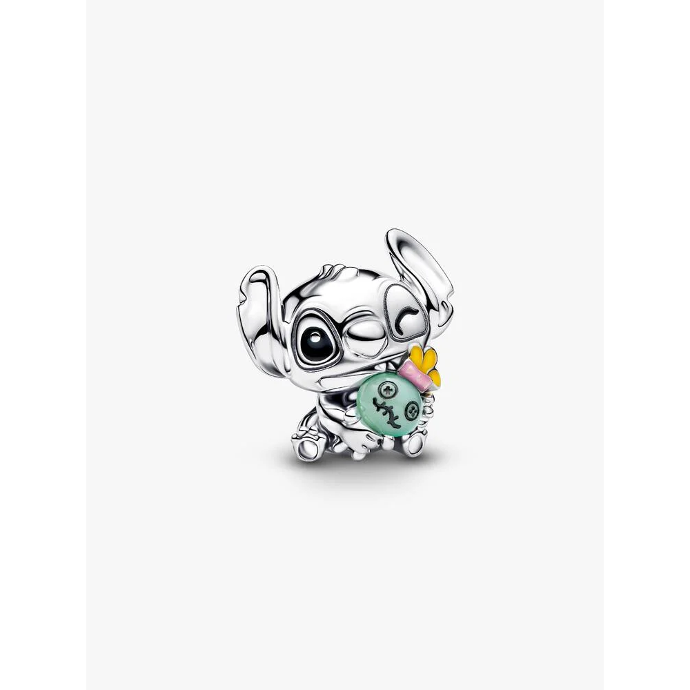 Charm Pandora moments, Disney Stitch et Scrump en argent 925/1000, 794554C01
