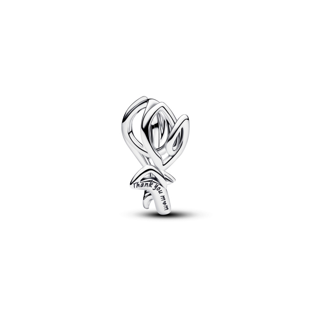 Charm Pandora Moments tulipe ajouré ajouré en argent 925/1000, 794488C00