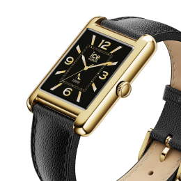 Montre Connectée ICE WATCH - ICE smart TKS 2.0 Gold Black Grainé - 025286