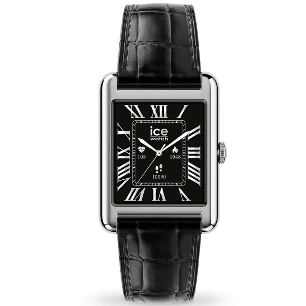 Montre ICE WATCH ICE TKS 2.0 RECTANGULAIRE 1.41, SILVER BLACK, 025380