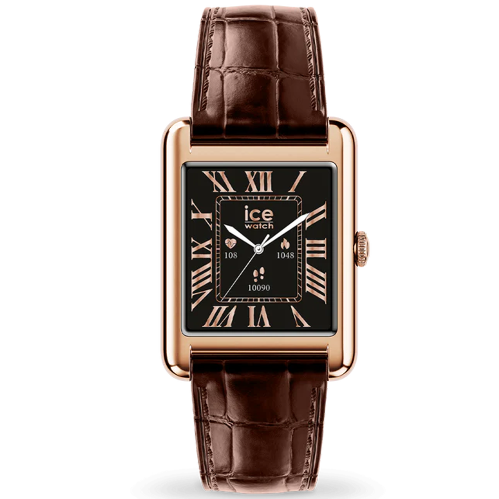Montre ICE WATCH ICE TKS 2.0 RECTANGULAIRE 1.41, ROSE-GOLD BLACK, 025382