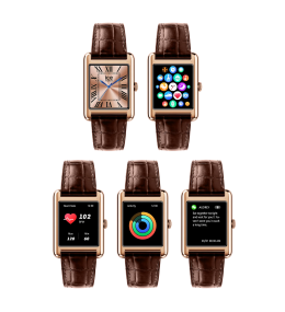 Montre Connectée ICE WATCH - ICE smart TKS 2.0 Rose-Gold Brown - 025382