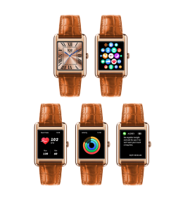 Montre Connectée ICE WATCH - ICE smart TKS 2.0 Rose-Gold Cognac - 025383