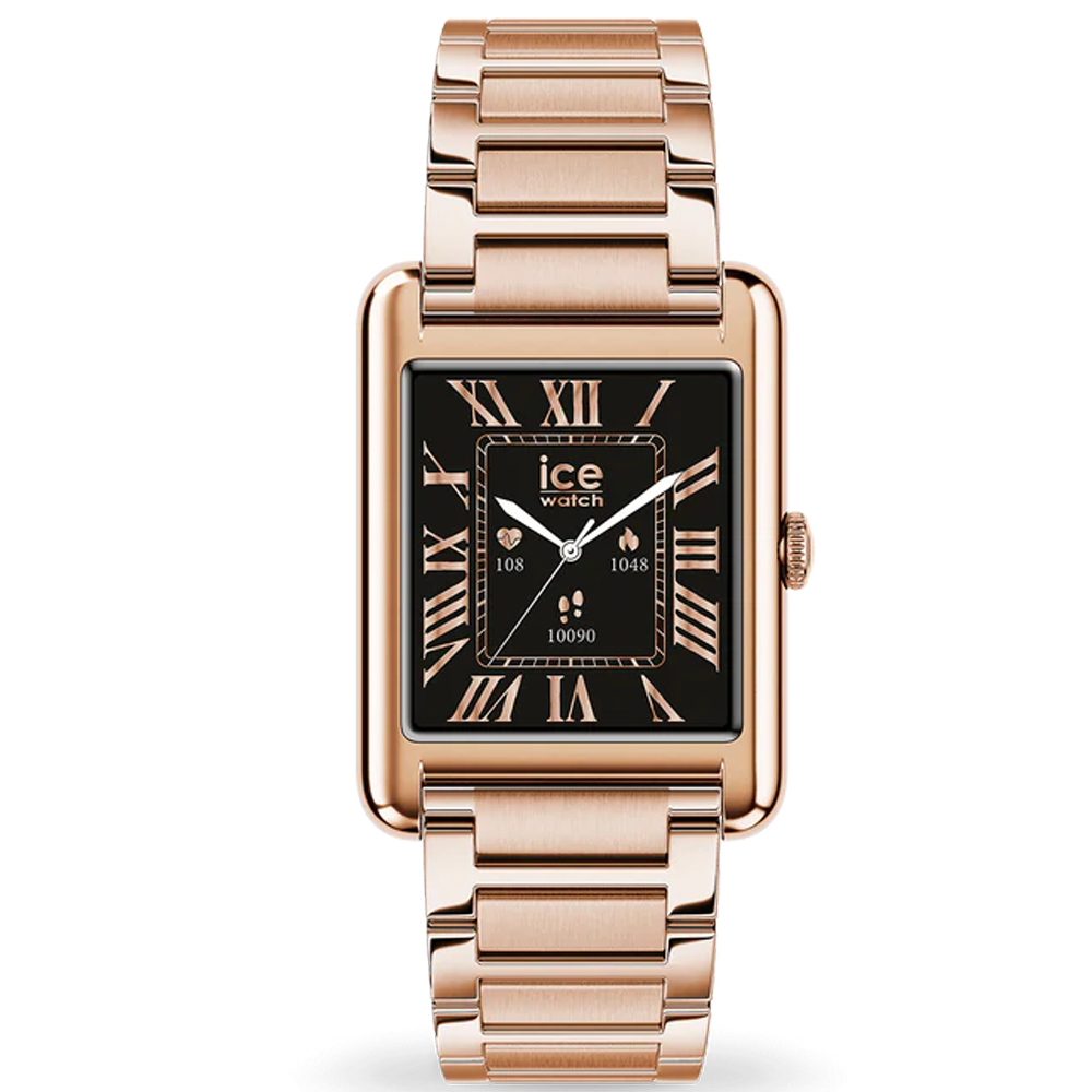 Montre ICE WATCH ICE TKS 2.0 RECTANGULAIRE 1.41, ROSE-GOLD 025384