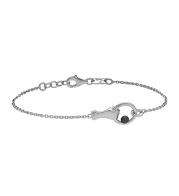 Bracelet Jourdan Bijoux Manea, argent 925/1000 et hématite AJF170311B