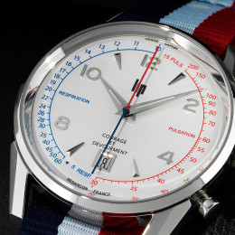 Montre Homme LIP Courage - Sapeurs-Pompiers de France - 40 mm - 670011