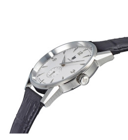 Montre Homme LIP Himalaya 40 mm - Petite Seconde & Cuir Noir - 671240