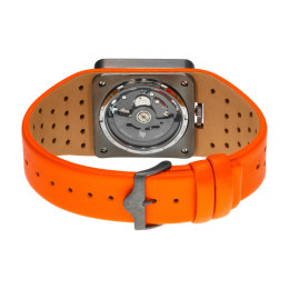 Montre Homme LIP Big TV - Automatique Squelette Orange - 671660