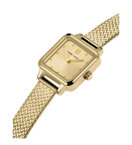 Montre Femme Pierre Lannier Néora 059H542 - Dorée & Maille Milanaise