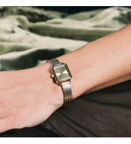 Montre Femme Pierre Lannier Néora 059H542 - Dorée & Maille Milanaise