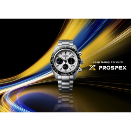 Montre Homme Seiko Prospex Speedtimer SSC961P1 - Solaire & Acier
