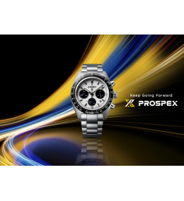 Montre Homme Seiko Prospex Speedtimer SSC961P1 - Solaire & Acier