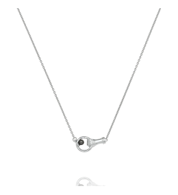 Collier Jourdan Bijoux Manea, argent 925/1000 et hématite AJF170312N