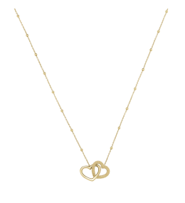Collier Jourdan Bijoux Séréna, argent 925/1000 doré or jaune 750/1000, AJF210162N