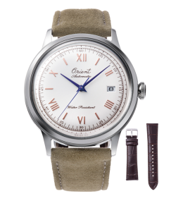 Montre Homme Orient, Automatique, édition limitée 125 éme Anniversaire en acier et 2 bracelets cuir RA-AC0027S30B